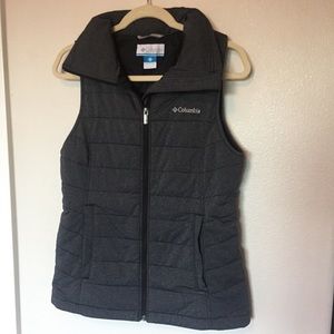 Columbia Charcoal Puffer Vest